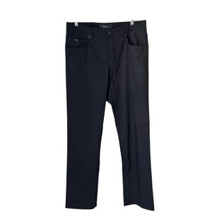 Brax Feel Good Gray Reg Fit Cooper Pants‎ Size 33/34 Casual Fall Weather